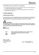 Preview for 16 page of Bartscher Slim-Line 80L 700.180G Manual