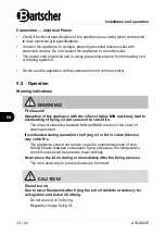 Preview for 14 page of Bartscher SNACK I Plus Manual