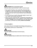 Preview for 6 page of Bartscher Snack XL Instruction Manual