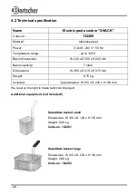 Preview for 28 page of Bartscher SNACK Instruction Manual