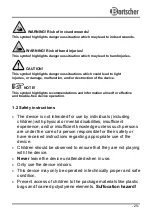 Preview for 4 page of Bartscher STM3 300 Manual