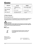 Preview for 34 page of Bartscher T 7L Instruction Manual