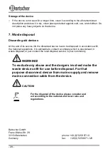 Preview for 15 page of Bartscher T160 Instruction Manual