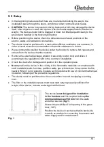 Preview for 14 page of Bartscher T6110 Touch Translation Of The Original Instruction Manual