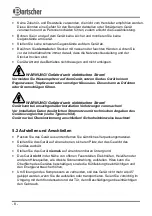 Предварительный просмотр 9 страницы Bartscher TKS32 Instruction Manual