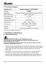 Preview for 9 page of Bartscher Top Power 610186 Instruction Manual