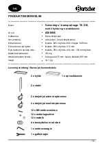 Preview for 19 page of Bartscher TS 210 Instruction Manual