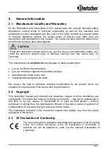 Preview for 9 page of Bartscher TS20Sli Instruction Manual