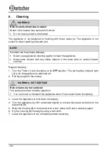 Preview for 18 page of Bartscher TS60 Instruction Manual