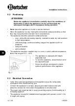 Предварительный просмотр 16 страницы Bartscher US E500 LPR Manual