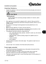 Preview for 15 page of Bartscher V150 Manual