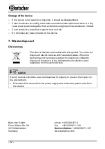 Предварительный просмотр 17 страницы Bartscher W3000 E Instruction Manual