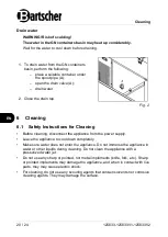 Preview for 22 page of Bartscher W3110-200U Original Instruction Manual