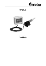 Bartscher W3B-1 Original Instruction Manual preview