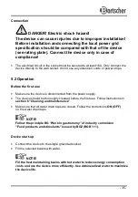 Preview for 39 page of Bartscher WB2110 Instruction Manual