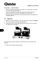 Preview for 14 page of Bartscher WP-K200 Manual