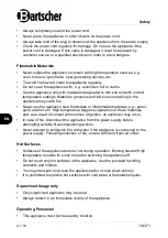 Preview for 6 page of Bartscher WP230S-EB 1/1 Manual