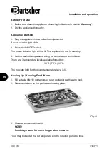 Preview for 16 page of Bartscher WP230S-EB 1/1 Manual