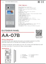 Предварительный просмотр 2 страницы BAS-IP AA-07B User Manual