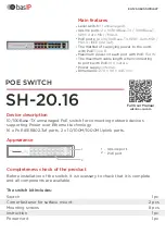Preview for 4 page of BAS-IP SH-20.4 User Manual