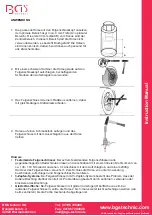 Предварительный просмотр 2 страницы BAS technic 8656 Quick Start Manual