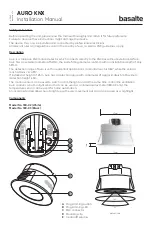 Basalte AURO KNX Series Installation Manual предпросмотр