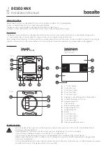 Preview for 1 page of Basalte DESEO KNX Installation Manual