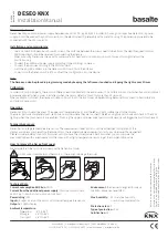 Preview for 2 page of Basalte DESEO KNX Installation Manual