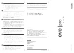 Preview for 2 page of Basalte Eve Pro Quick Manual