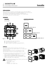 Preview for 1 page of Basalte SENTIDO 0403-03 Installation Manual