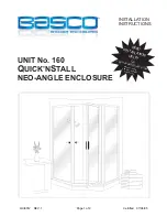 Preview for 1 page of Basco 160 Installation Instructions Manual