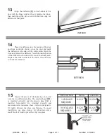 Предварительный просмотр 8 страницы Basco Infinity 1413 Installation Instructions Manual