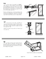 Предварительный просмотр 9 страницы Basco Infinity 1413 Installation Instructions Manual