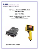 Preview for 1 page of base engineering FHSTP Series Installation And Operating Instructions Manual