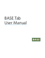 Preview for 1 page of Base BASE Tab User Manual