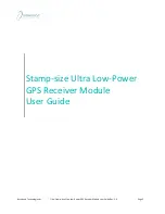 Baseband Technologies Stamp Module User Manual preview