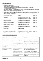 Предварительный просмотр 22 страницы Baselier FA BW Series Operator'S Manual & Parts List