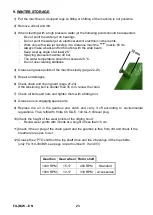 Предварительный просмотр 23 страницы Baselier FA BW Series Operator'S Manual & Parts List