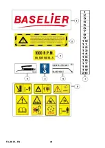 Предварительный просмотр 48 страницы Baselier FA BW Series Operator'S Manual & Parts List