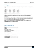 Preview for 2 page of Baseline 12-0340 User Manual