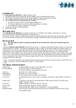 Preview for 4 page of BASENHURT Tebas-Economic EFka300 pH/Chlor Installation And Maintenance Instructions Manual