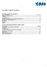 Предварительный просмотр 2 страницы BASENHURT TEBAS EFka106 Installation And Maintenance Instructions Manual