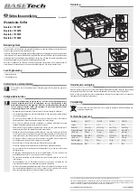 Preview for 4 page of BASETech 1310217 Operating Instructions