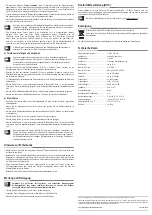 Preview for 2 page of BASETech 1373255 Operating Instructions Manual