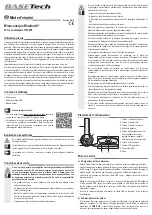 Preview for 5 page of BASETech 1373255 Operating Instructions Manual