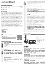 Preview for 7 page of BASETech 1373255 Operating Instructions Manual