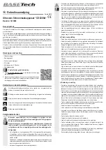 Preview for 10 page of BASETech 1413699 Operating Instructions Manual