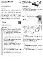 BASETech 1434331 Operating Instructions Manual preview