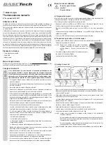 Preview for 3 page of BASETech 1434331 Operating Instructions Manual