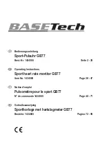 Предварительный просмотр 1 страницы BASETech 1434585 Operating Instructions Manual